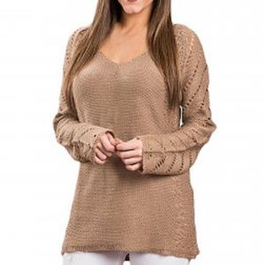 Open Knit Sweater